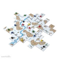 Carcassonne - Winter-Edition (inkl. Mini-Erweiterung Der Fluss & Der Abt)