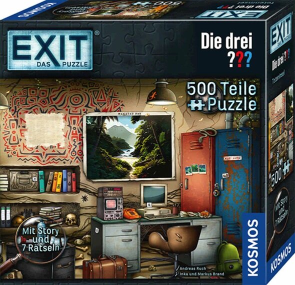 EXIT® - Das Puzzle: Die drei ??? Toteninsel