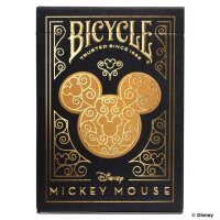 Bicycle® Disney Black & Gold Mickey Mouse