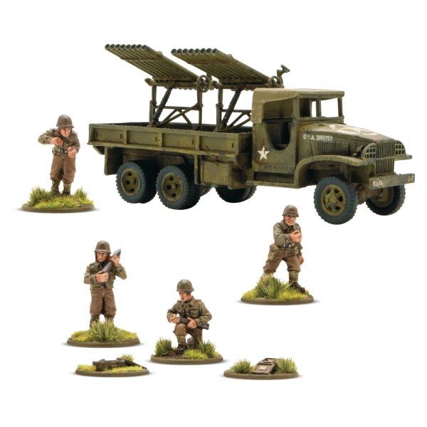 Bolt Action: US T27 Xylophone rocket launcher on deuce