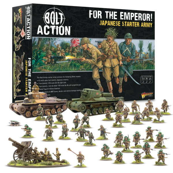 Bolt Action Japanese Starter Army "For the emperor!"