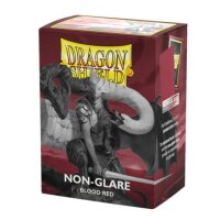 Dragon Shield: Standard size Matte NonGlare - Blood Red...