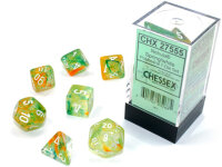 Würfelset: 7 Würfel mehrseitig LUMINARY...