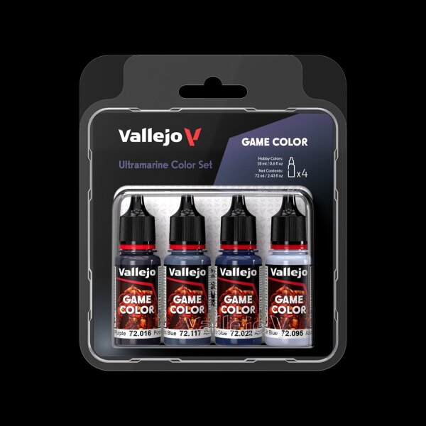 Vallejo Game Color - Ultramarine Color Set