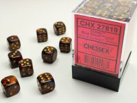 Würfelset: 36 Würfel, Scarab 12mm d6 Blue...