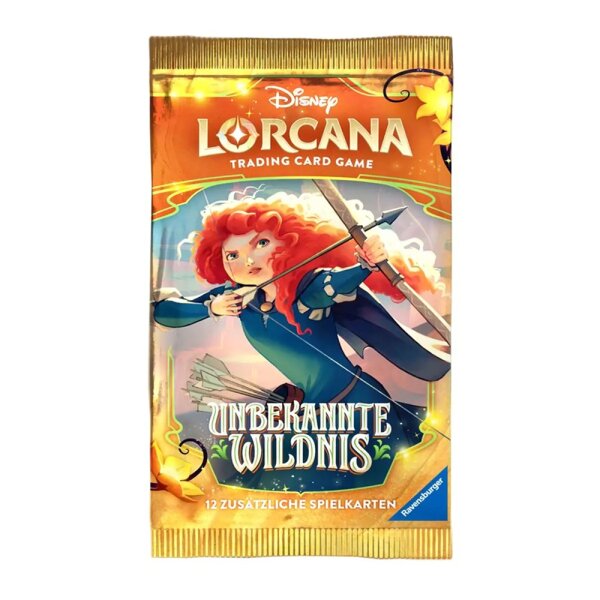 Lorcana Unbekannte Wildnis Booster (DE)
