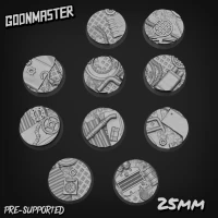 Goonmaster: Junk yard - 25mm Round (x5)