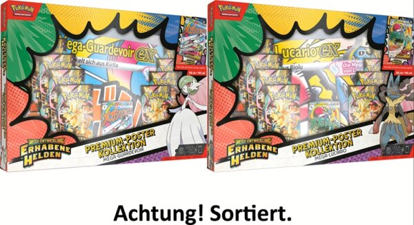 Pokémon - Mega-Entwicklung: Erhabene Helden - Premium-Posterkollektion: Mega-Guardevoir
