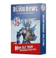 Blood Bowl High Elf Team Reference Cards (EN)