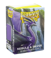 Dragon Shield Matte Dual - Nebula & Silver (100)