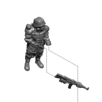 Konflikt 47 Totenrotte Platoon Commander & Bodyguard