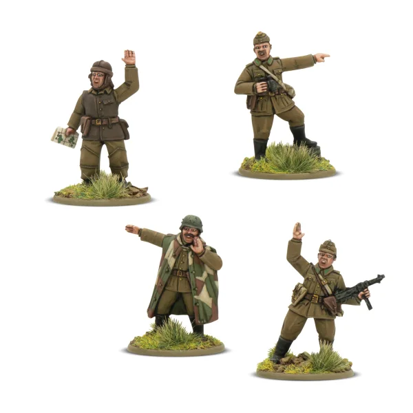 Hungarian Platoon Commanders - Bolt Action