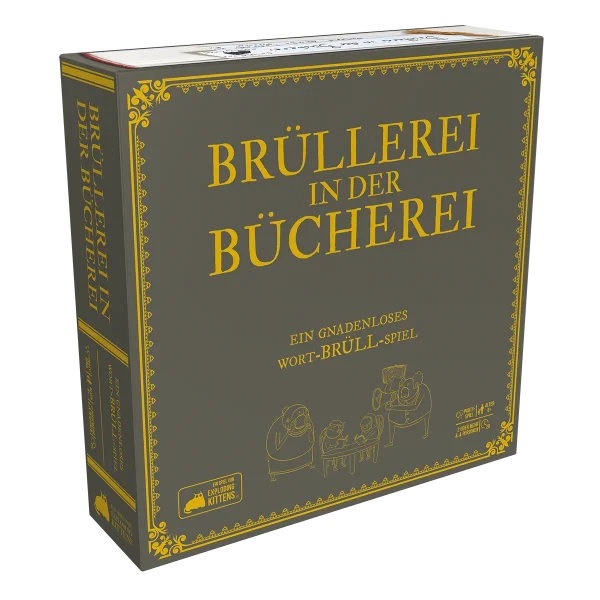 Brüllerei in der Bücherei