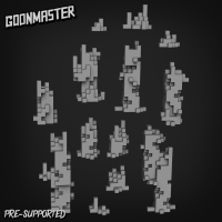 Goonmaster: Set 279 - Pixels (3D-Druck)