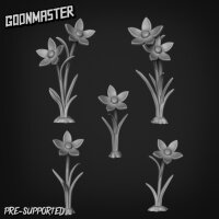 Goonmaster: Set 066 - Flowers (3D-Druck)