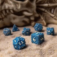 Würfelset: 7 Würfel mehrseitig Dracopolis Dice Set - The Himalayan Sharpclaw