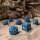 Würfelset: 7 Würfel mehrseitig Dracopolis Dice Set - The Himalayan Sharpclaw