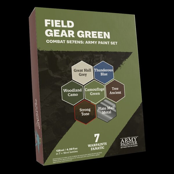 The Army Painter - Combat Se7ens: Field Gear Green