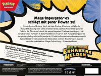 Pokémon - Mega-Entwicklung ME2.5 - Erhabene Helden - Mega-Impergator-Ex Kollektion