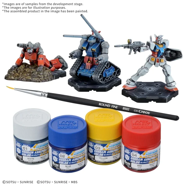 Gundam Assemble: Paint Pack 01 (EN)