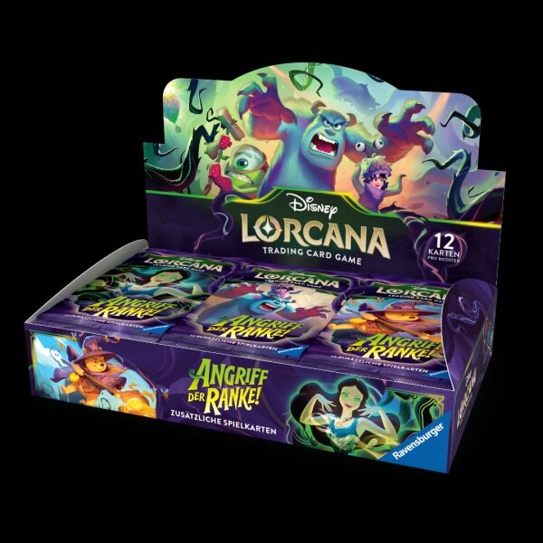 Lorcana Angriff der Ranke! Booster Display (DE)