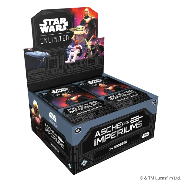 Star Wars: Unlimited – Asche des Imperiums Booster Display