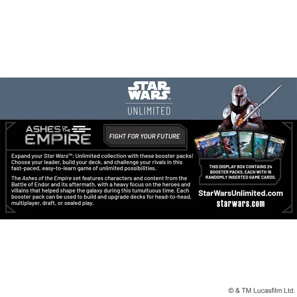 Star Wars: Unlimited – Ashes of the Empire Booster (EN)