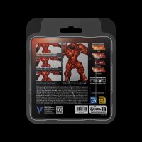 Forged Red - True Metallic Metal Paint Set