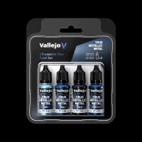 Ultramarine Blue - True Metallic Metal Paint Set