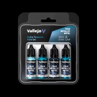 Hydra Turquoise - True Metallic Metal Paint Set