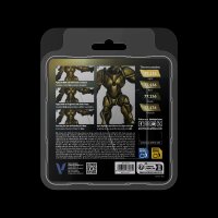 Greenish Gold - True Metallic Metal Paint Set