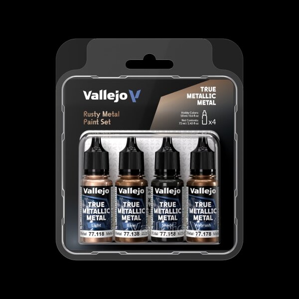 Rusty Metal - True Metallic Metal Paint Set
