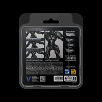 Obsidian Black - True Metallic Metal Paint Set