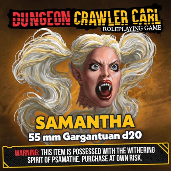 Dungeon Crawler Carl RPG - Samantha Oversized D20