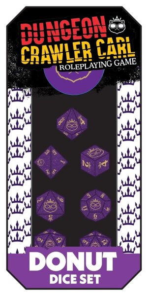 Dungeon Crawler Carl RPG - Princess Donut Dice Set
