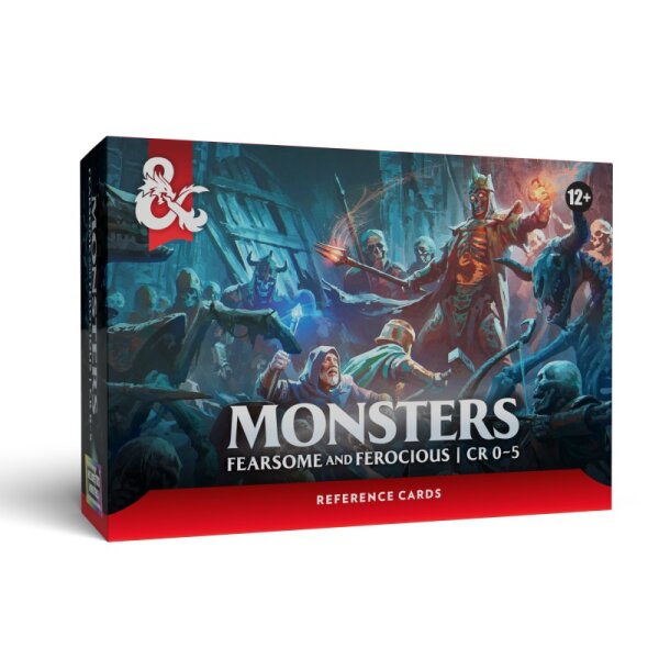 D&D - Trove Reference Cards - Monsters: Fearsome and Ferocious (EN)
