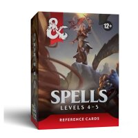 D&D - Trove Reference Cards - Spells: Levels 4-5 (EN)