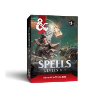 D&D - Trove Reference Cards - Spells: Levels 0-1 (EN)
