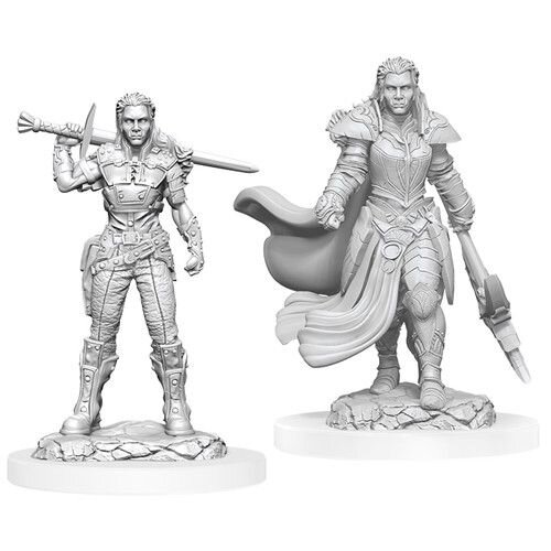 D&D Nolzur`s Marvelous Minis: W20 Orc Fighter Female MOQ2
