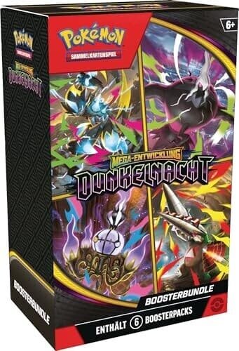 Pokémon - Mega-Entwicklung ME05 - Dunkelnacht Boosterbundle (DE)