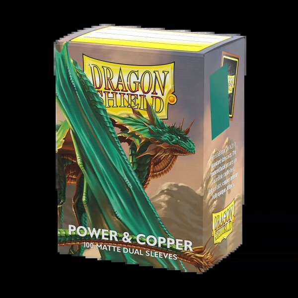 Dragon Shield Dual Matte: Power & Copper (100 Stück)