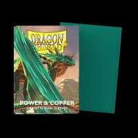 Dragon Shield Dual Matte: Power & Copper (100 Stück)