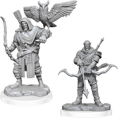 D&D Nolzur`s Marvelous Minis: W17 Orc Ranger Male