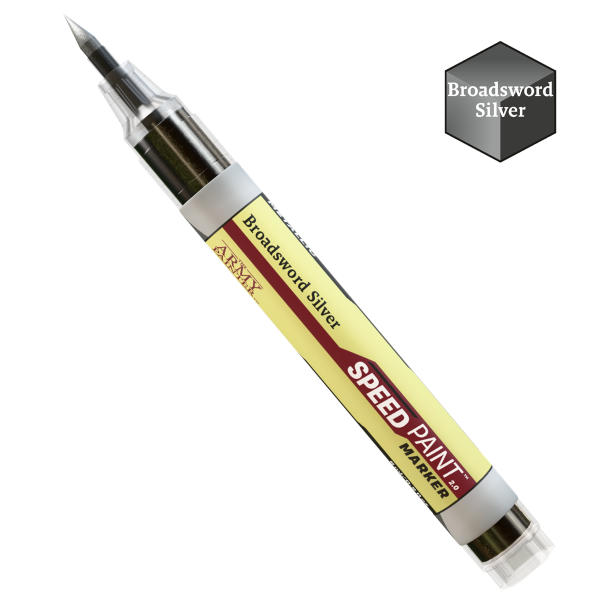 Speedpaint 2.0 Marker - Broadsword Silver