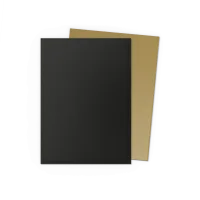 Dragon Shield Dual Matte: Black & Gold (100 Stück)