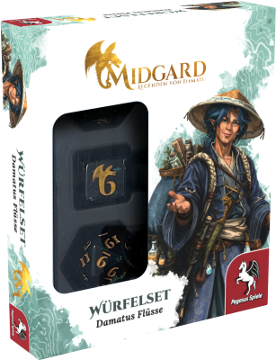 Midgard - Legenden von Damatu: Würfelset 1 - Standard (grün)