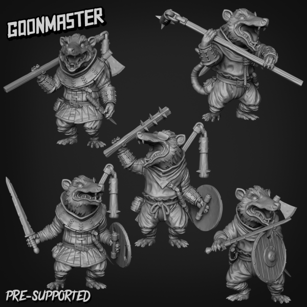 Goonmaster: Opossum Bandits (3 zufällige Figuren)