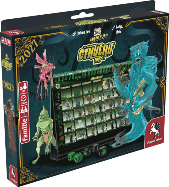Cthulhu 1927 - 365 Abenteuer [Kalender Edition 2027]