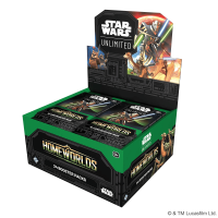 Star Wars: Unlimited – Homeworlds Booster Display (EN)
