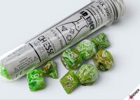 Würfelset: 7 Würfel mehrseitig Lab Dice Marble...